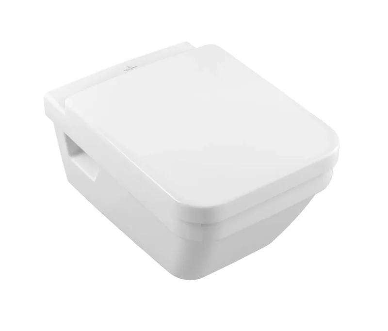 Villeroy & Boch Architectura - pie sienas stiprināms WC, horizontāls izvads, DirectFlush, Alpu balts 5685R001