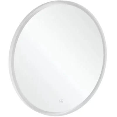 Villeroy & Boch Subway 3.0 - rāmja spogulis ar LED apgaismojumu, diametrs 91 cm, skāriena sensors A4649100