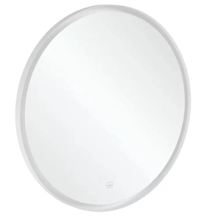 Villeroy & Boch Subway 3.0 - rāmja spogulis ar LED apgaismojumu, diametrs 91 cm, skāriena sensors A4649100