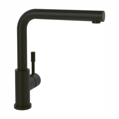 Villeroy & Boch Steel Shower - virtuves izlietnes maisītājs ar izvelkamu dušu, matēti melns 96970106
