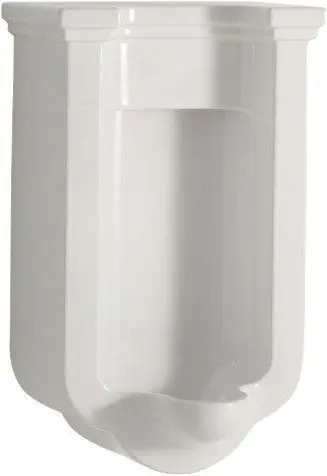 Sapho Kerasan Waldorf - pisuārs, aizmugures pieslēgums, balts 413001