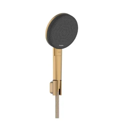 Hansgrohe Raindance Alive Select S - rokas dušas, turētāja un šļūtenes komplekts, 3 strūklas veidi, EcoSmart, bronza birstēta 24611140