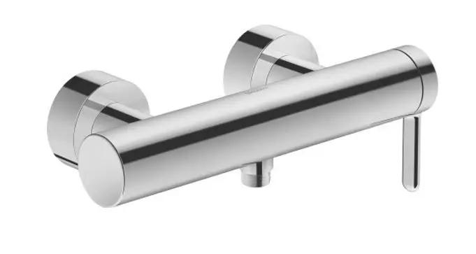 Duravit C.1 - sienas dušas maisītājs, hromēts C14230000010
