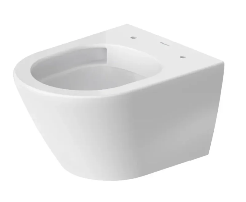 Duravit D-Neo - pie sienas stiprināms WC, bez apmales, DuraShield, matēti balts 258809AC00