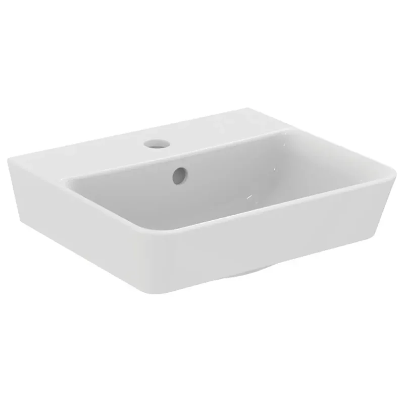 Ideal Standard Connect Air - Cube rokas izlietne 40x35x16 cm, ar 1 jaucējkrāna caurumu, balta E030701
