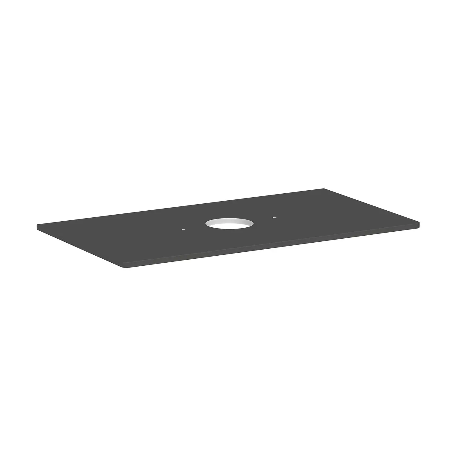 Hansgrohe Xelu Q - izlietnes plātne, 98x55 cm, izgriezums vidū, pelēka matēta 54114910