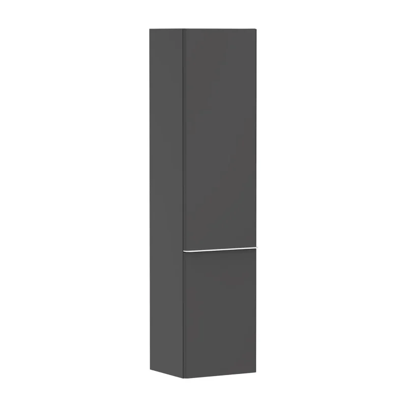 Hansgrohe Xelu Q - augstais skapis 40x165x35 cm, 2 durvis, eņģes labajā pusē, matēti pelēks/matēti balts 54140700
