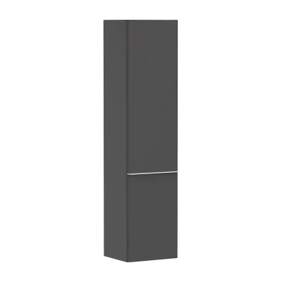 Hansgrohe Xelu Q - augstais skapis 40x165x35 cm, 2 durvis, eņģes kreisajā pusē, matēti pelēks/matēti balts 54136700