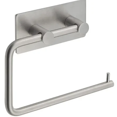 Sapho Accessoires - tualetes papīra turētājs, pašlīmējošs, nerūsējošais tērauds birstēts 33207