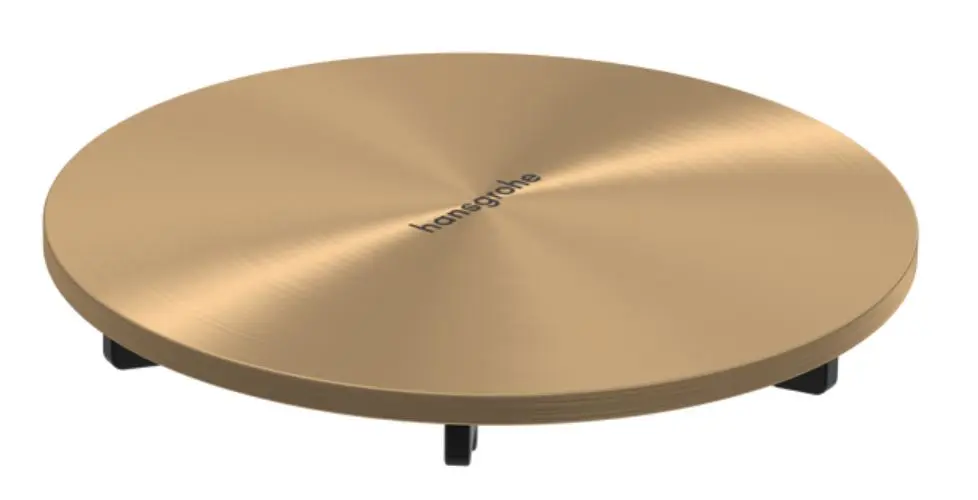 Hansgrohe RainDrain Staro - gatavais noteces komplekts dušas paliktnim, birstēta bronza 60058140