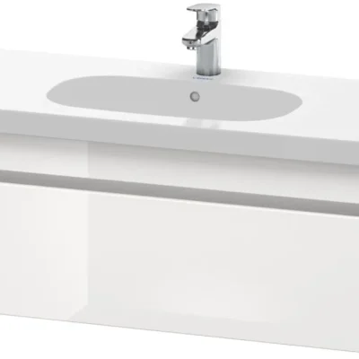 Duravit DuraStyle - izlietnes skapītis 40x100x45 cm, ar 1 atvilktni, balts spīdīgs DS638502222
