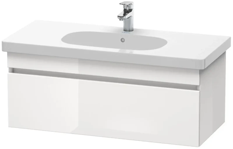 Duravit DuraStyle - izlietnes skapītis 40x100x45 cm, ar 1 atvilktni, balts spīdīgs DS638502222