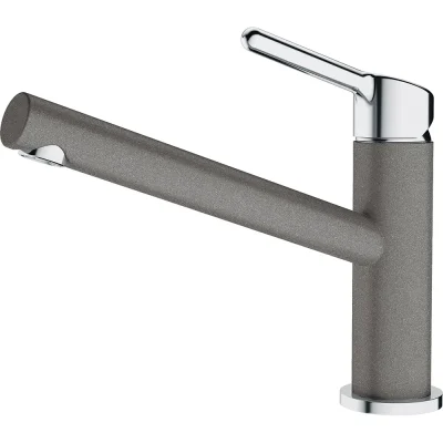 Franke Orbit - virtuves izlietnes maisītājs FC 3054.084, hromēts/akmens pelēks 115.0623.140