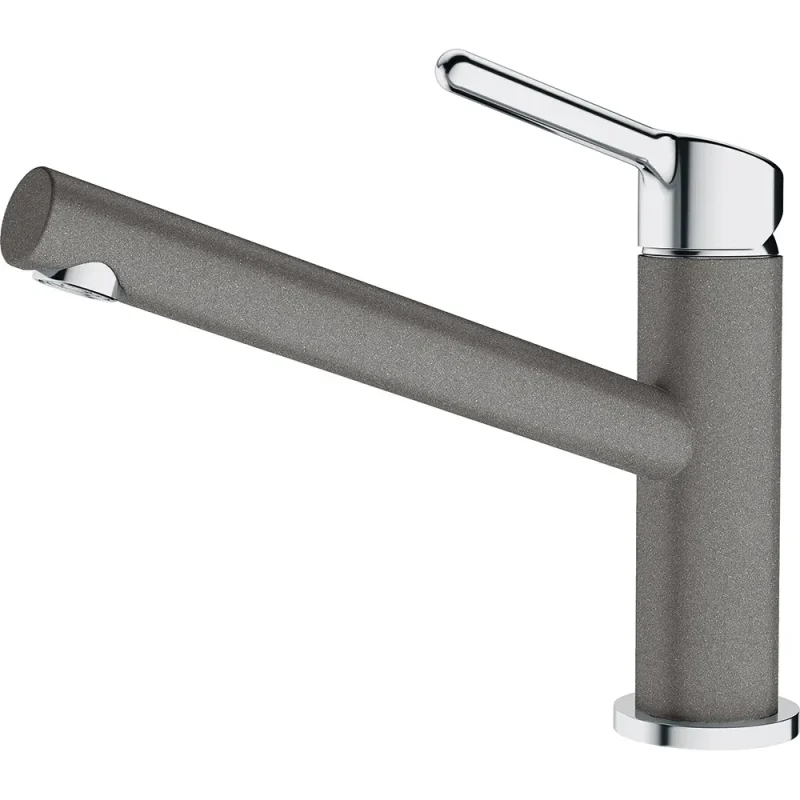 Franke Orbit - virtuves izlietnes maisītājs FC 3054.084, hromēts/akmens pelēks 115.0623.140