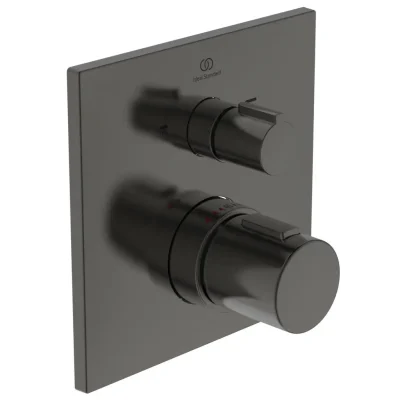 Ideal Standard CeraTherm - termostatisks vannas maisītājs, zemapmetuma, Magnetic Grey A7522A5