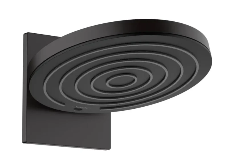 Hansgrohe Pulsify S - galvas duša 260 ar pieslēgumu, 2 strūklas veidi, EcoSmart, melns matēts 24151670