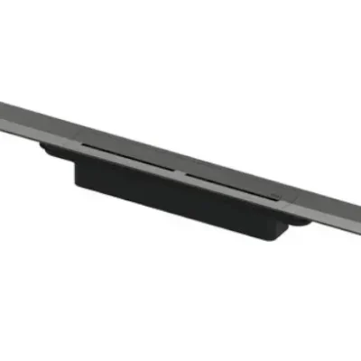 Tece TECEdrainprofile - dušas noteka 90 cm, hroms melns birstēts 670901