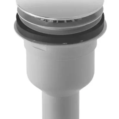 Duravit piederumi - noteces komplekts dušas paliktņiem, vertikāla notece, hromēts 790269000000000