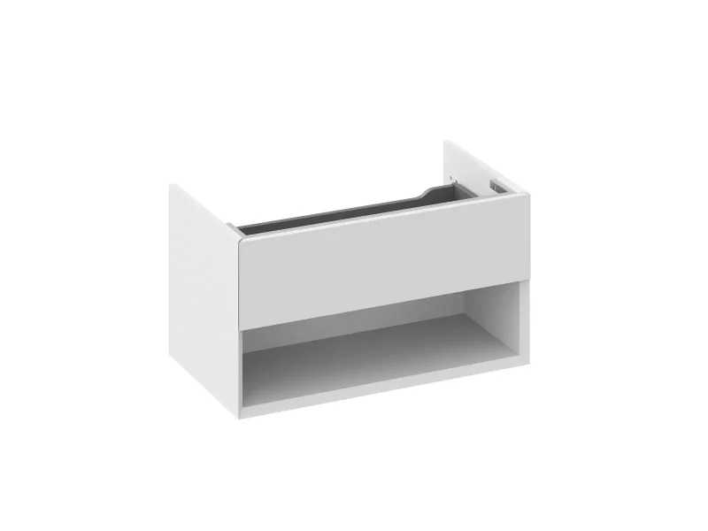 Ravak Lite - izlietnes skapītis 80x45x43 cm, 1 atvilktne, Smoke Grey X000001865