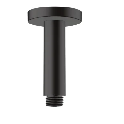 Hansgrohe Vernis Blend - griestu pieslēgums 10 cm, matēti melns 27804670
