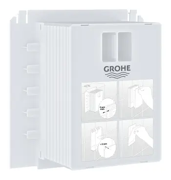 Grohe piederumi - revīzijas šahta paredzēta mazām pārseguma plāksnēm 40911000