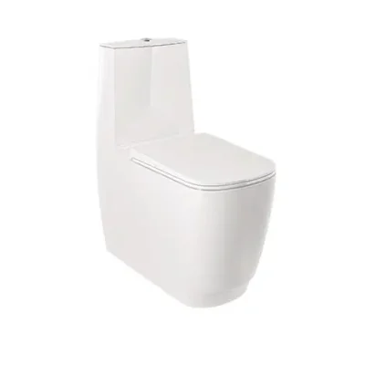 Kludi Resa S - WC kombinētais pods, Vario noteka, Rimless, Spiralflush, balts spīdīgs 27WCB0143
