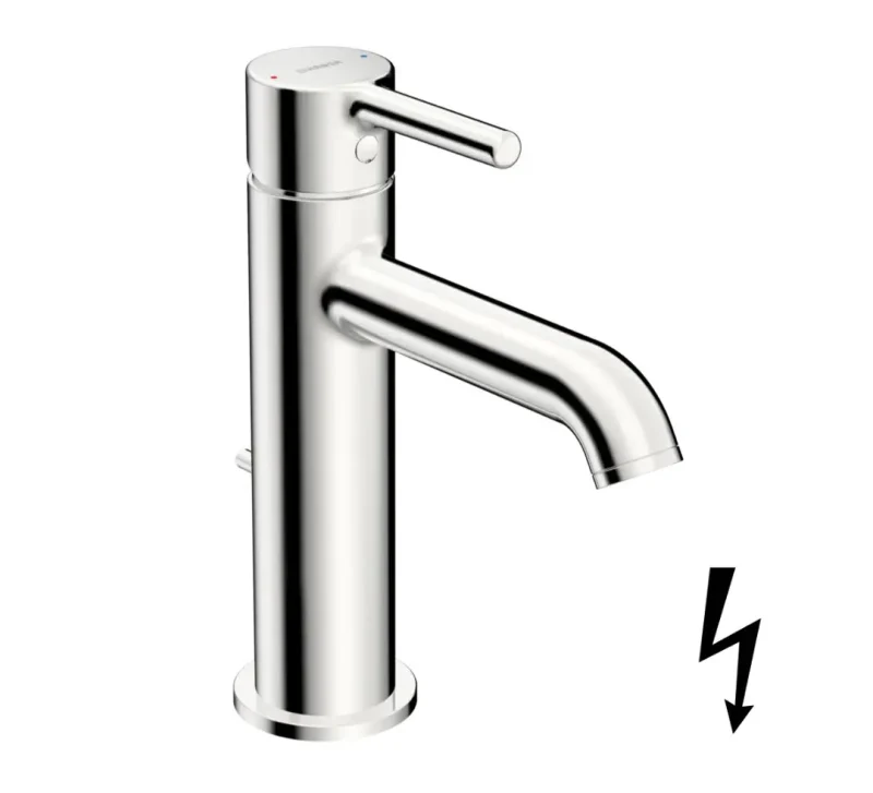 Hansa Vantis Style - izlietnes maisītājs ar noteces komplektu, hromēts 54381107