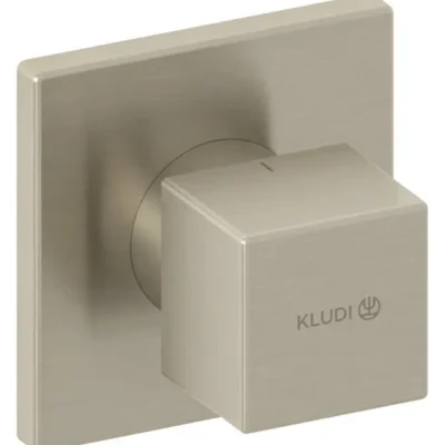 Kludi Decus - zemapmetuma vārsts, matēts niķelis 54816N575