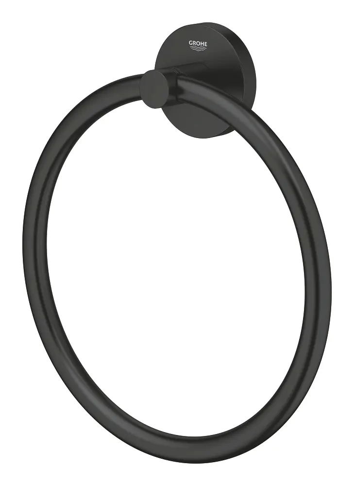 Grohe QuickFix Start - dvieļu turētājs, matēti melns 411742430