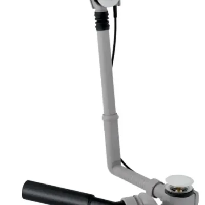 Geberit aksesuāri - vannas noteces un pārplūdes komplekts, PushControl ekscentra vadība, garums: 260 mm, hromēts 150.755.21.6