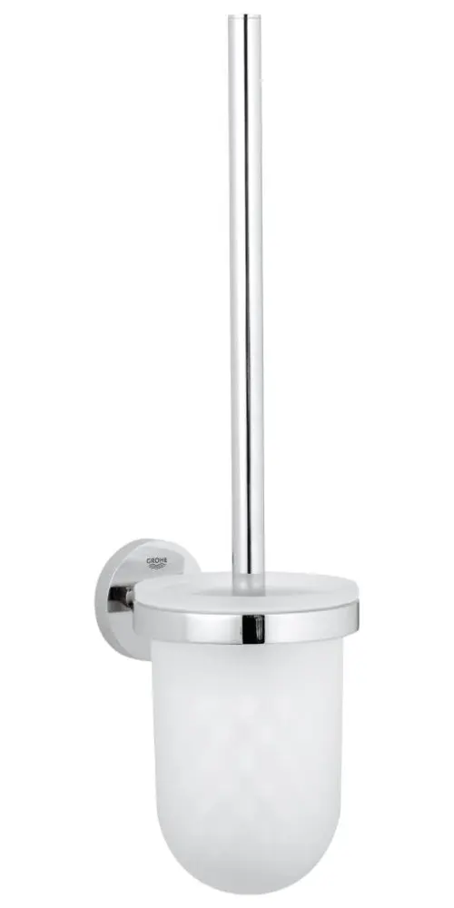 Grohe Essentials - tualetes birstes komplekts, hromēts 40374001