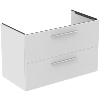 Ideal Standard i.Life B - skapītis zem izlietnes 100x63x51 cm, 2 izvelkamās atvilktnes, balts matēts T5276DU
