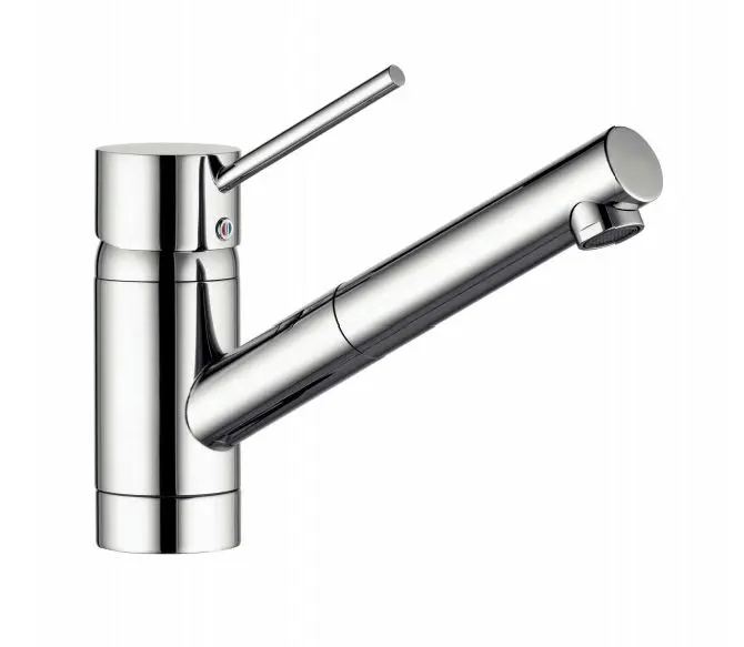 Kludi Scope - virtuves izlietnes vienas sviras maisītājs ar izvelkamu izteku, hroms 339310575