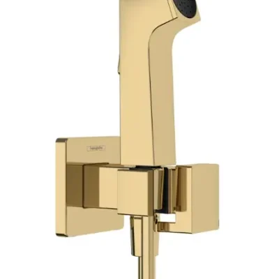 Hansgrohe - Bidē zemapmetuma maisītājs ar rokas dušu, pulēts zelta apdare 29233990