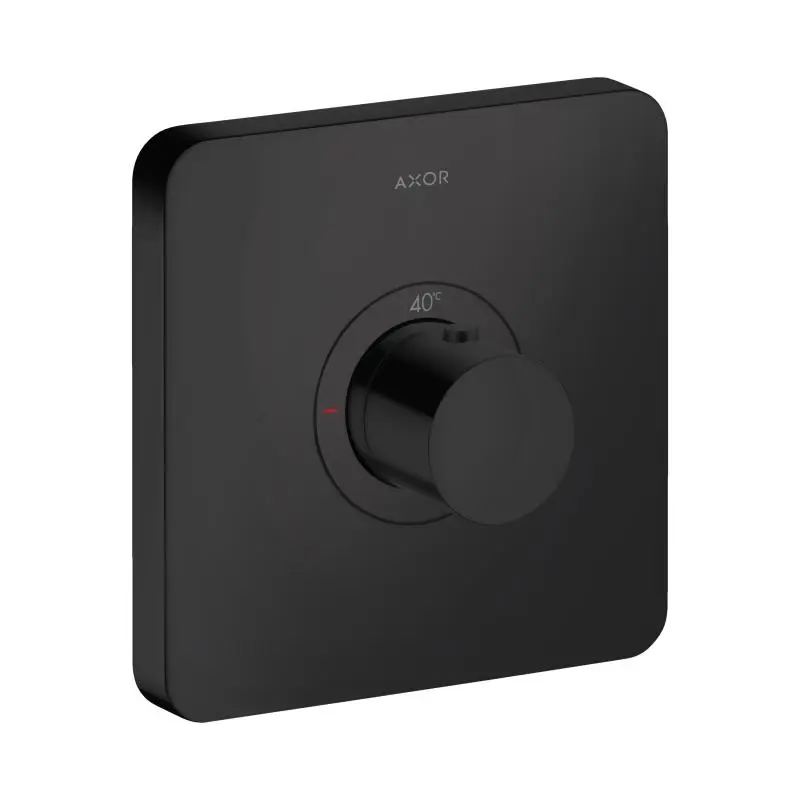 Axor ShowerSelect - Highflow termostats, zemapmetuma montāža, matēti melns 36711670