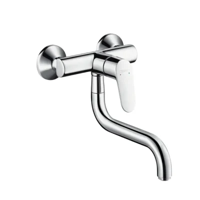 Hansgrohe Focus M41 - virtuves izlietnes vienas sviras maisītājs, hromēts 31825000