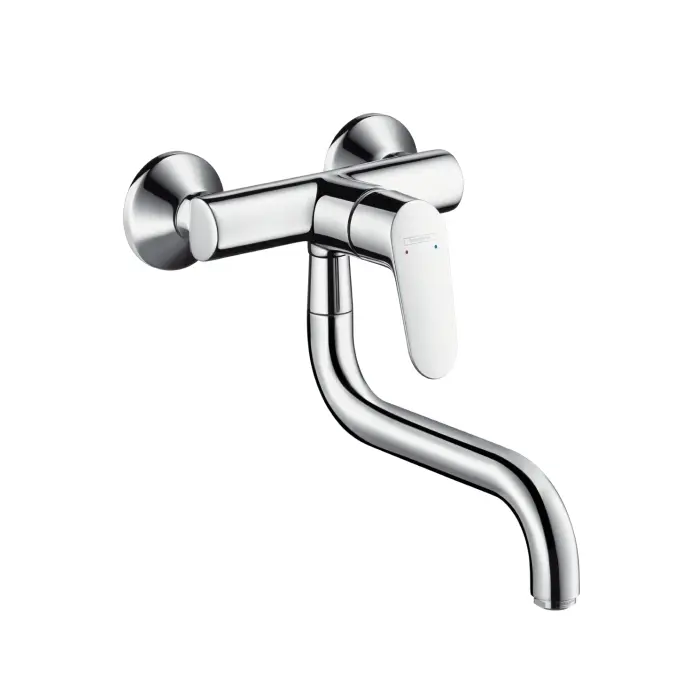 Hansgrohe Focus M41 - virtuves izlietnes vienas sviras maisītājs, hromēts 31825000