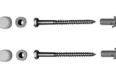 Duravit piederumi - ātrā stiprināšana piekarināmam bidē un puskolonnai, diametrs 6 mm x 70 mm 0067011000