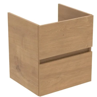 Ideal Standard Eurovit+ - skapītis zem izlietnes, 55x50x44 cm, 2 atvilktnes, ozols R0256Y8