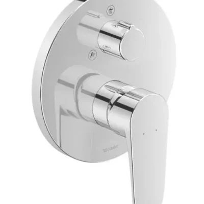Duravit B.1 - zemapmetuma dušas maisītājs, 2 patērētājiem, hromēts B14210012010