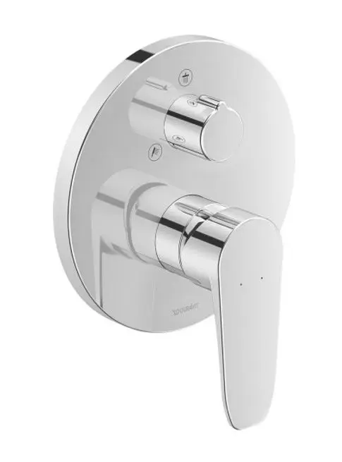 Duravit B.1 - zemapmetuma dušas maisītājs, 2 patērētājiem, hromēts B14210012010