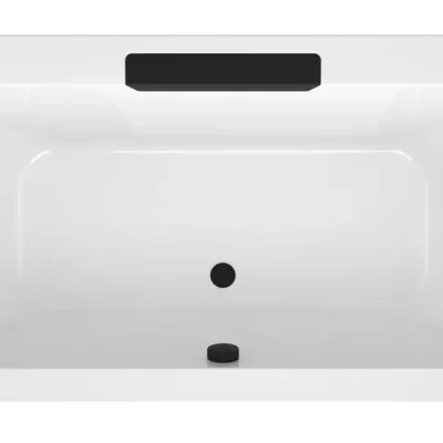 Polysan - Vanna 185x85 cm, balta/melna 73836.102