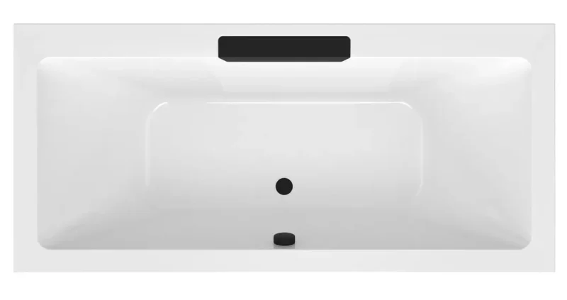 Polysan - Vanna 185x85 cm, balta/melna 73836.102