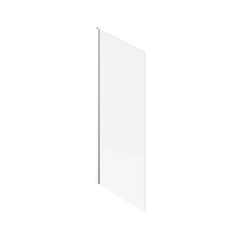 Ravak - vannas aizsargstikls 80x140 cm, matēti balts/caurspīdīgs stikls 7O840E00Z1