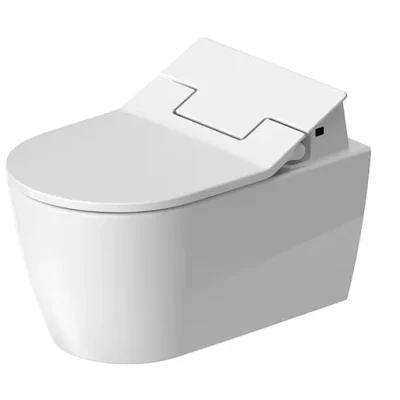 Duravit ME by Starck - piekaramais WC HygieneFlush priekš SencoWash, Rimless, HygieneGlaze, balts 2579592000