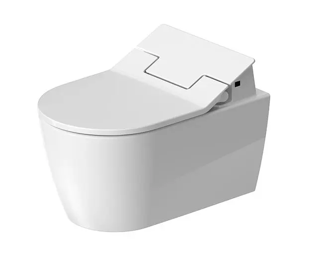 Duravit ME by Starck - piekaramais WC HygieneFlush priekš SencoWash, Rimless, HygieneGlaze, balts 2579592000