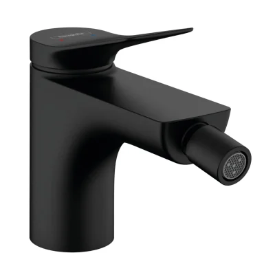 Hansgrohe Vivenis - bideta maisītājs ar noteces komplektu, matēti melns 75200670