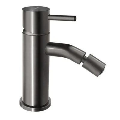 Novaservis Ferro Ciriculus - bideta maisītājs ar noteci, gun metal BCK6GM