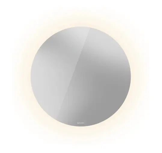 Duravit spogulis - spogulis, diametrs 70 cm, ar LED apgaismojumu LM7851000000000