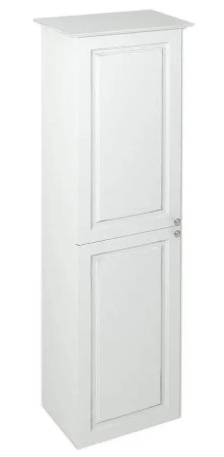 Sapho Violeta - skapis 35x140x30 cm, kreisais, 2 durvis, balts VI160-3131